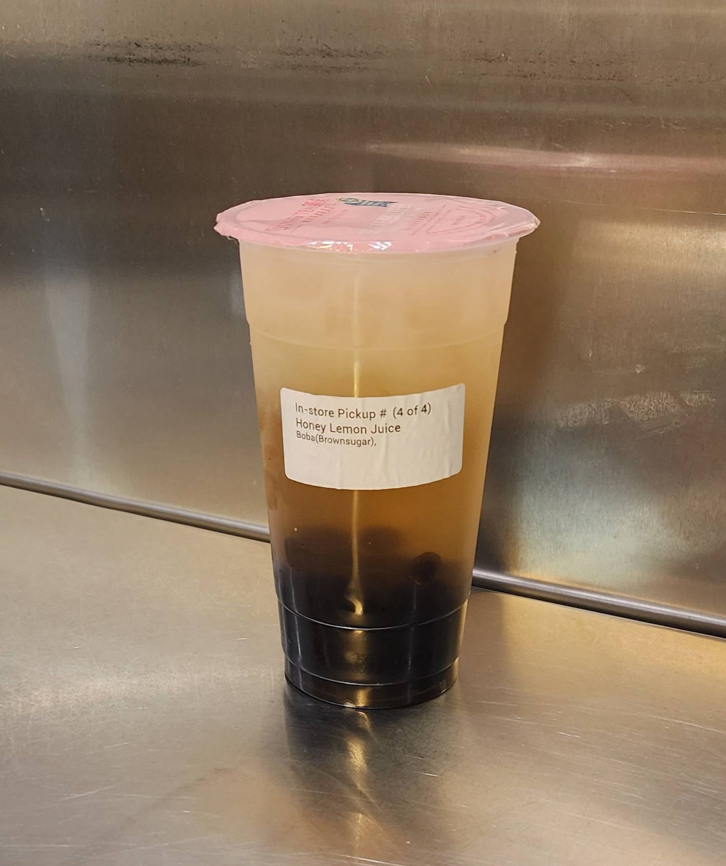 Honey Lemon Boba